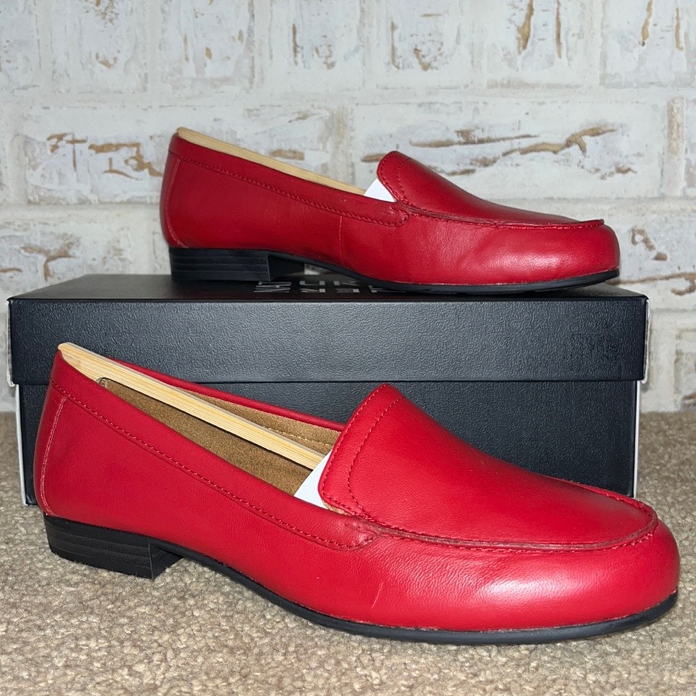 Naturalizer Simmons 2 Red Leather sz 8